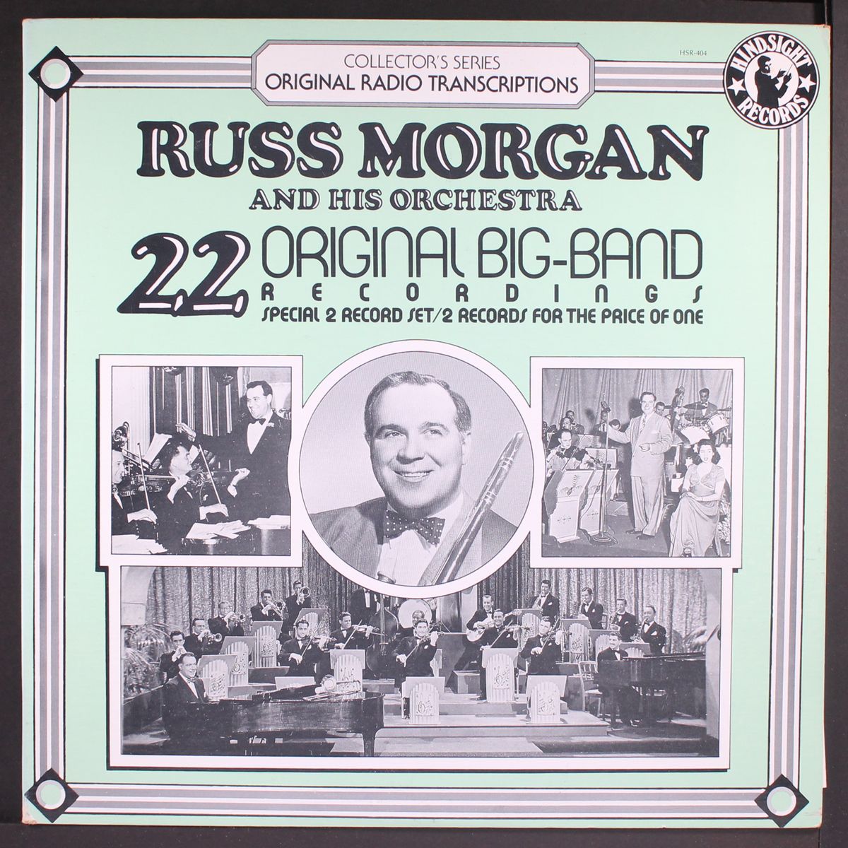 22 original big band recordings by RUSS MORGAN