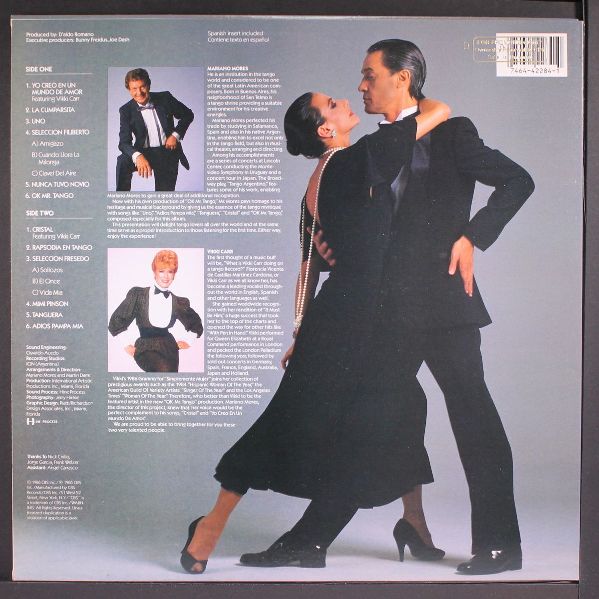 o.k. mr. tango by MARIANO MORES / VICKI CARR