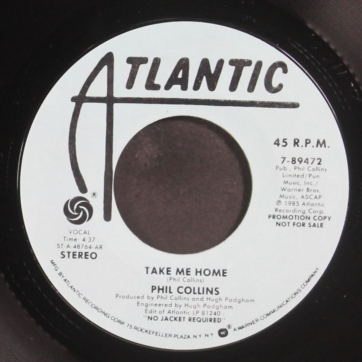 take me home / same by PHIL COLLINS