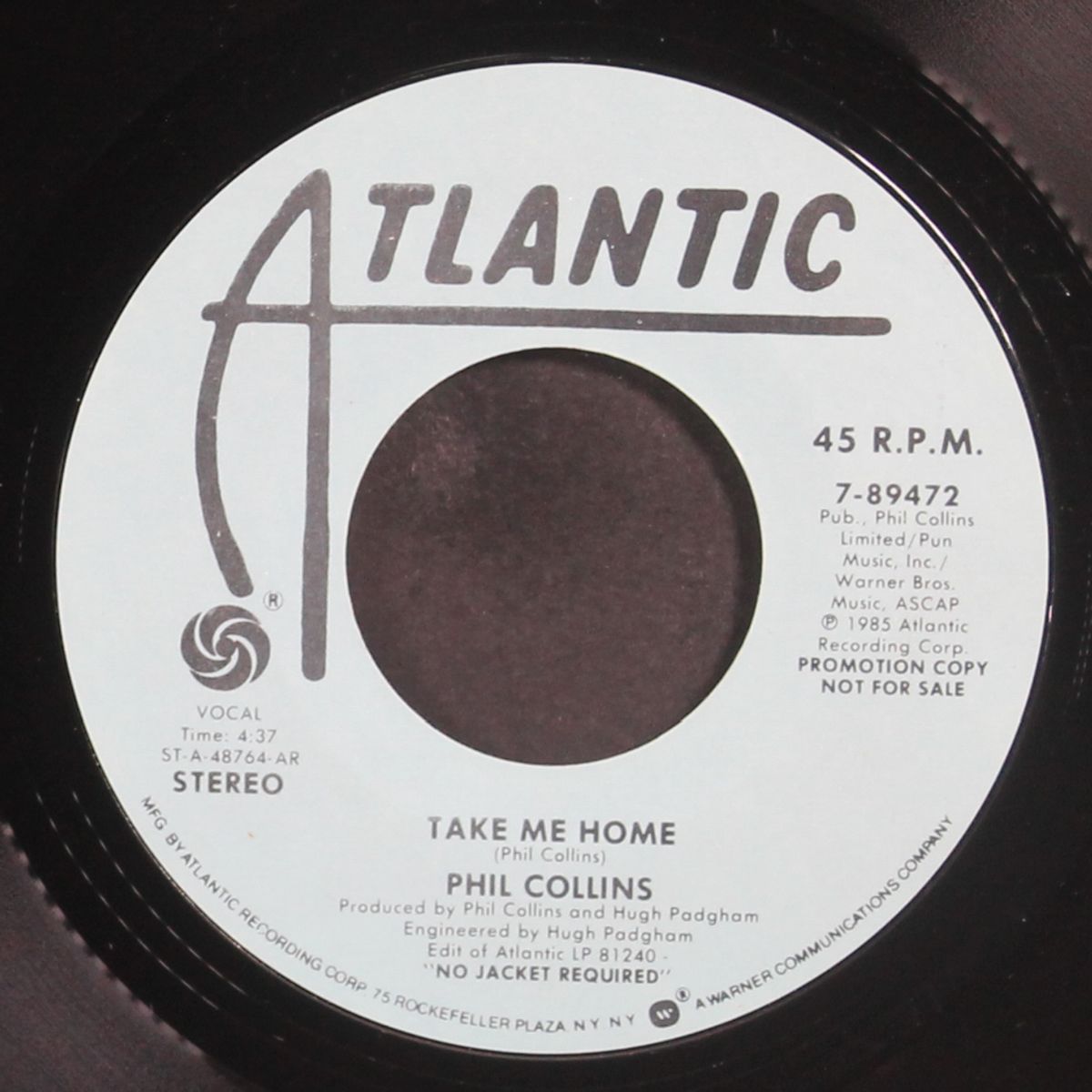 take me home / same by PHIL COLLINS