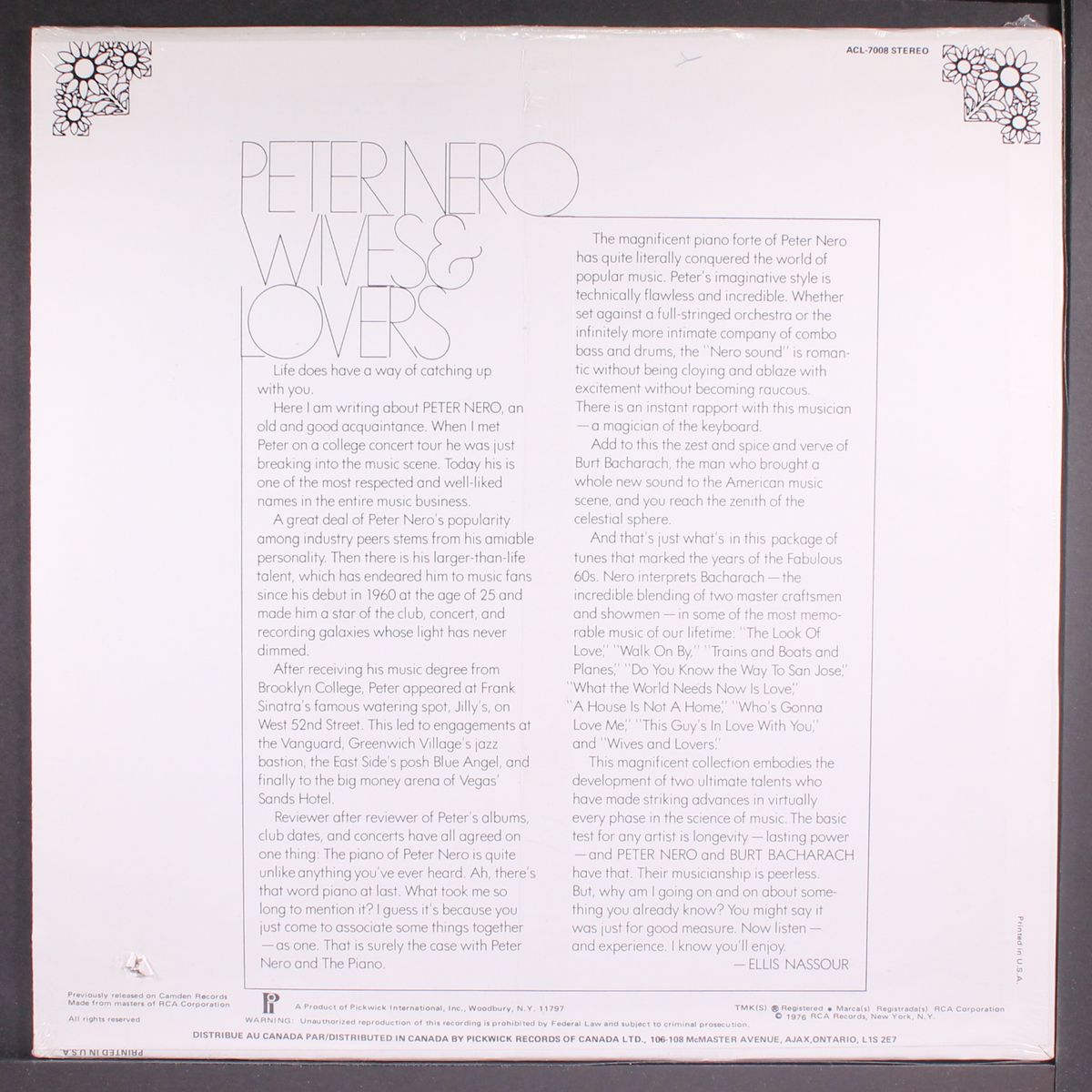 wives & lovers by PETER NERO