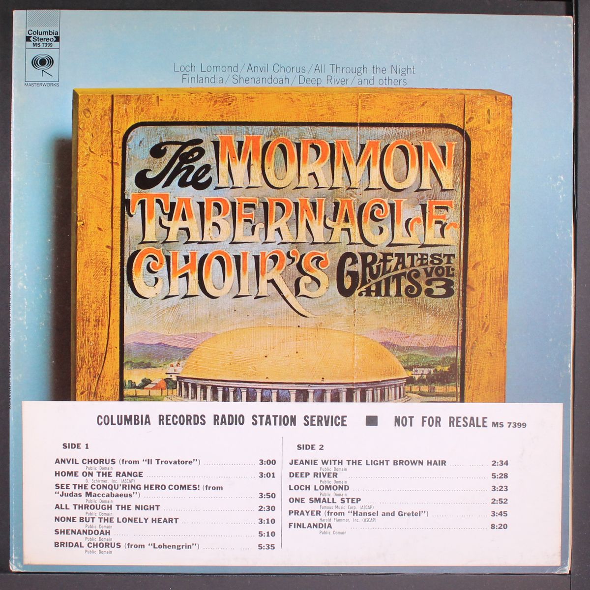greatest hits vol. 3 by MORMON TABERNACLE CHOIR