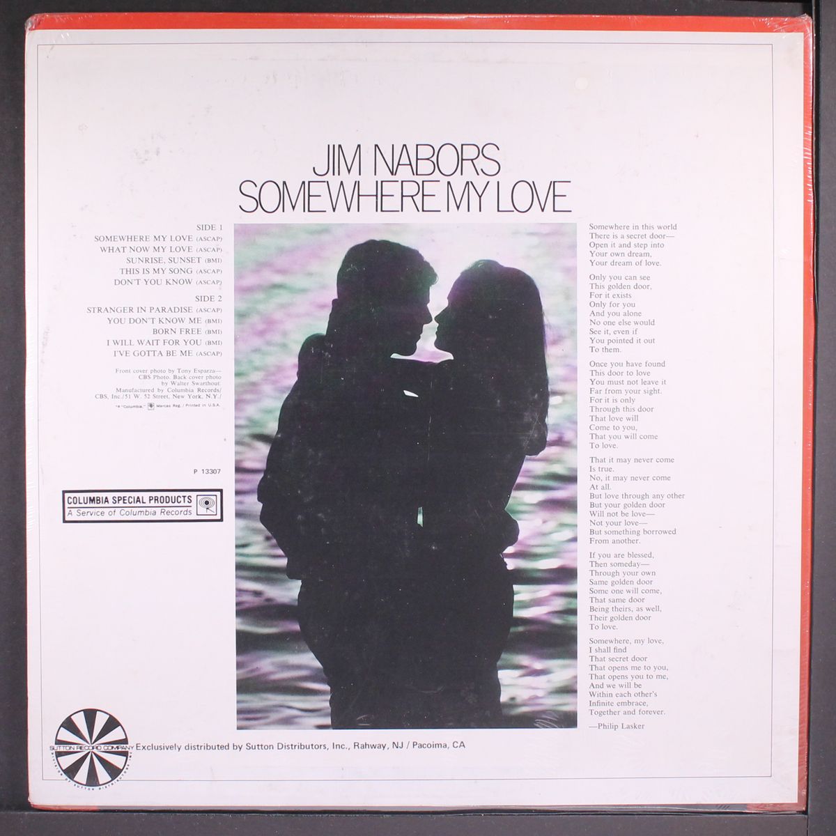 somewhere my love by JIM NABORS