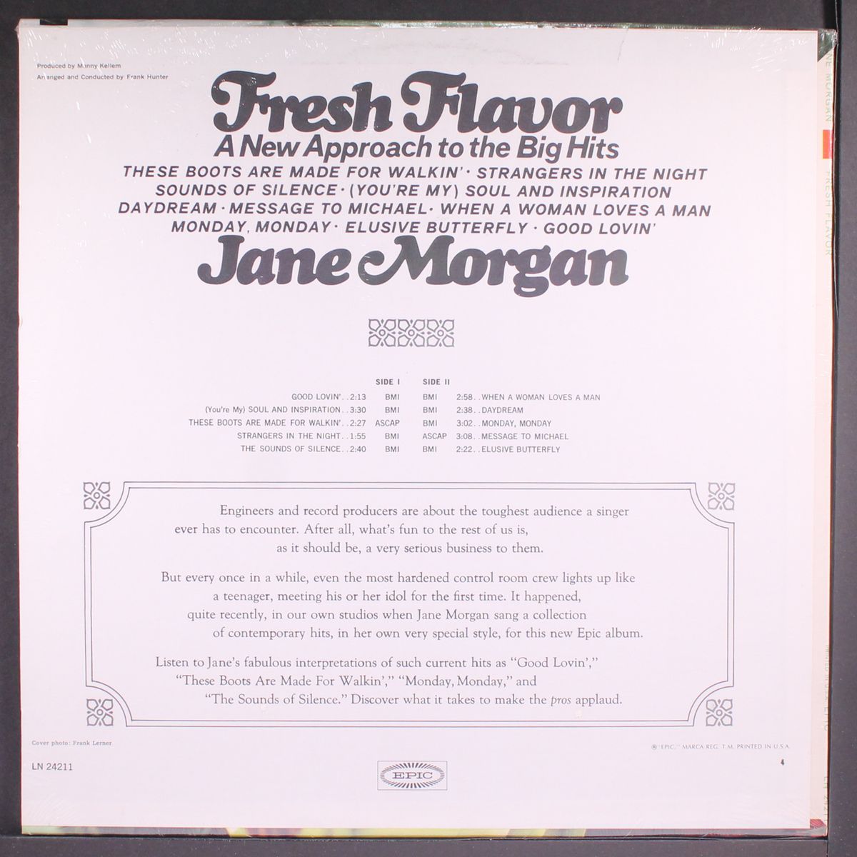 fresh flavor by JANE MORGAN