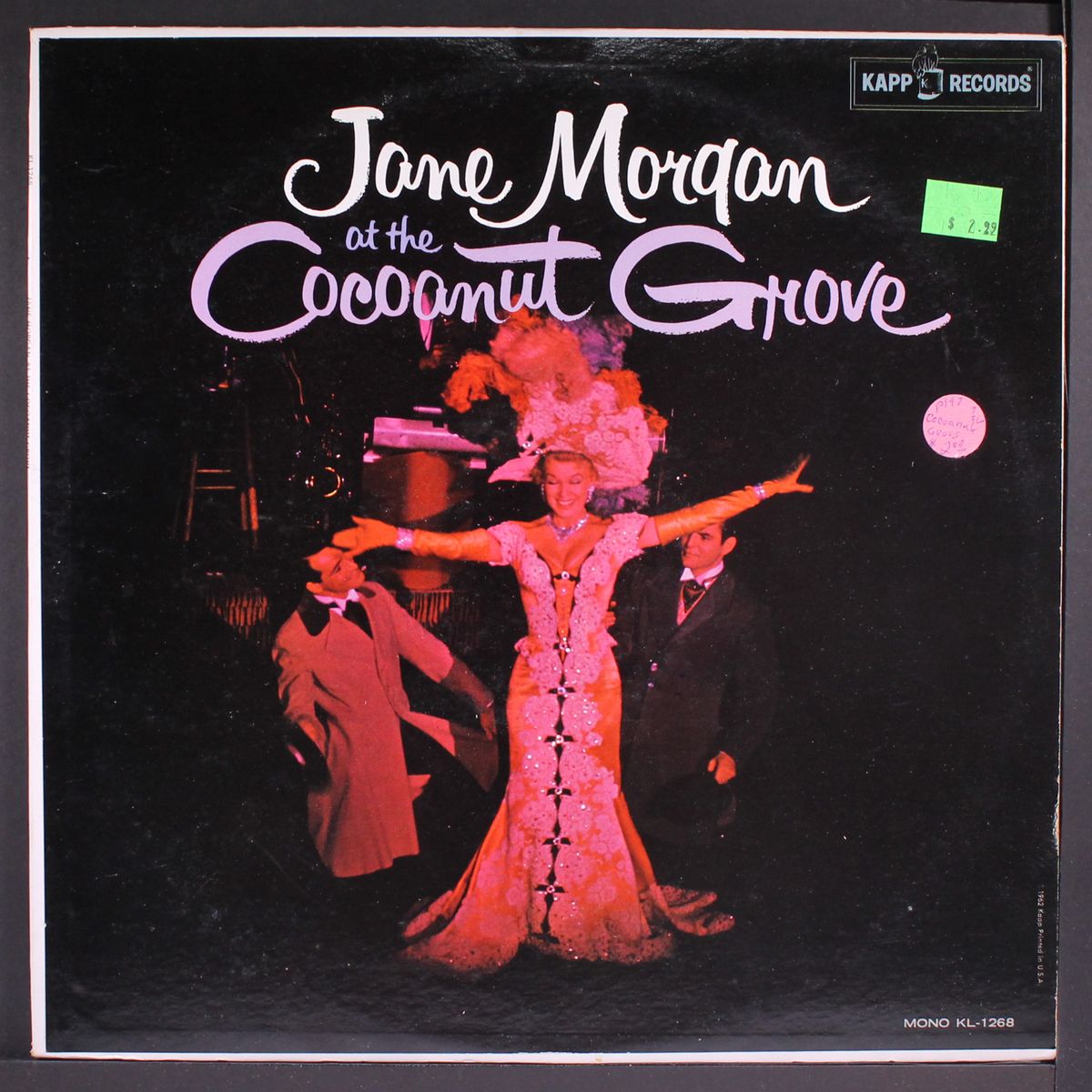 at the cocanut grove by JANE MORGAN