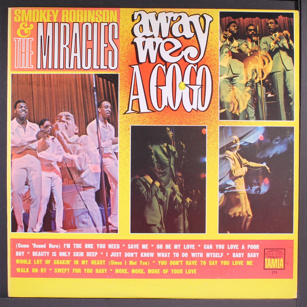 away we a go-go by SMOKEY ROBINSON & MIRACLES