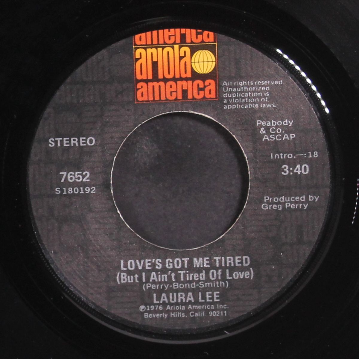 love's got me tired / you're barking up the wrong tree by LAURA LEE