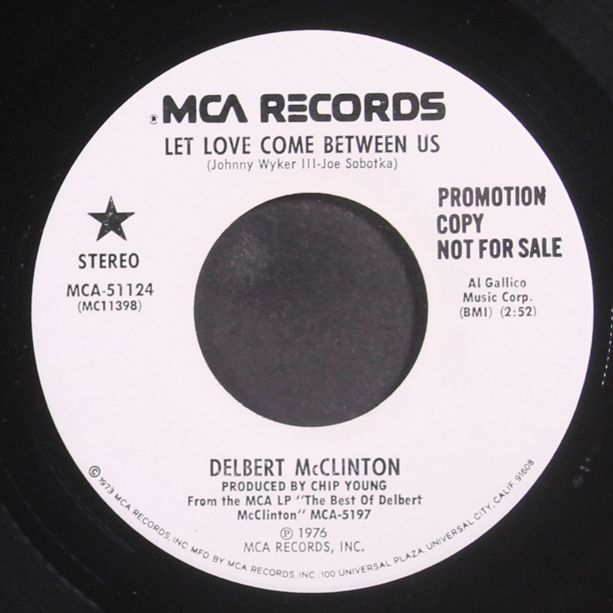 let love come between us / same by DELBERT MCCLINTON