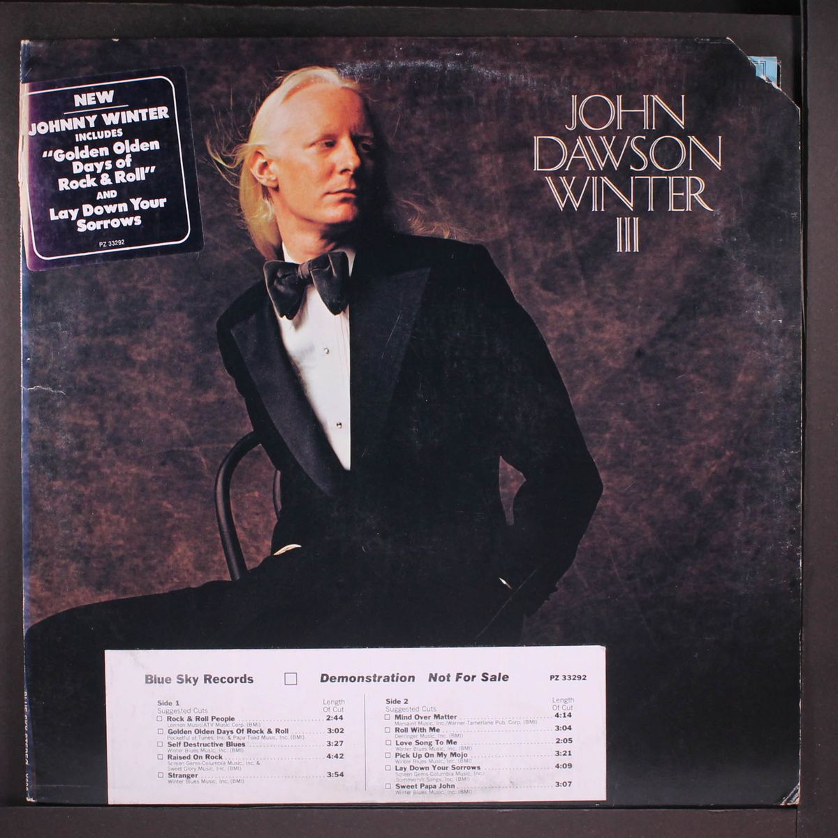 john dawson winter 3 by JOHNNY WINTER
