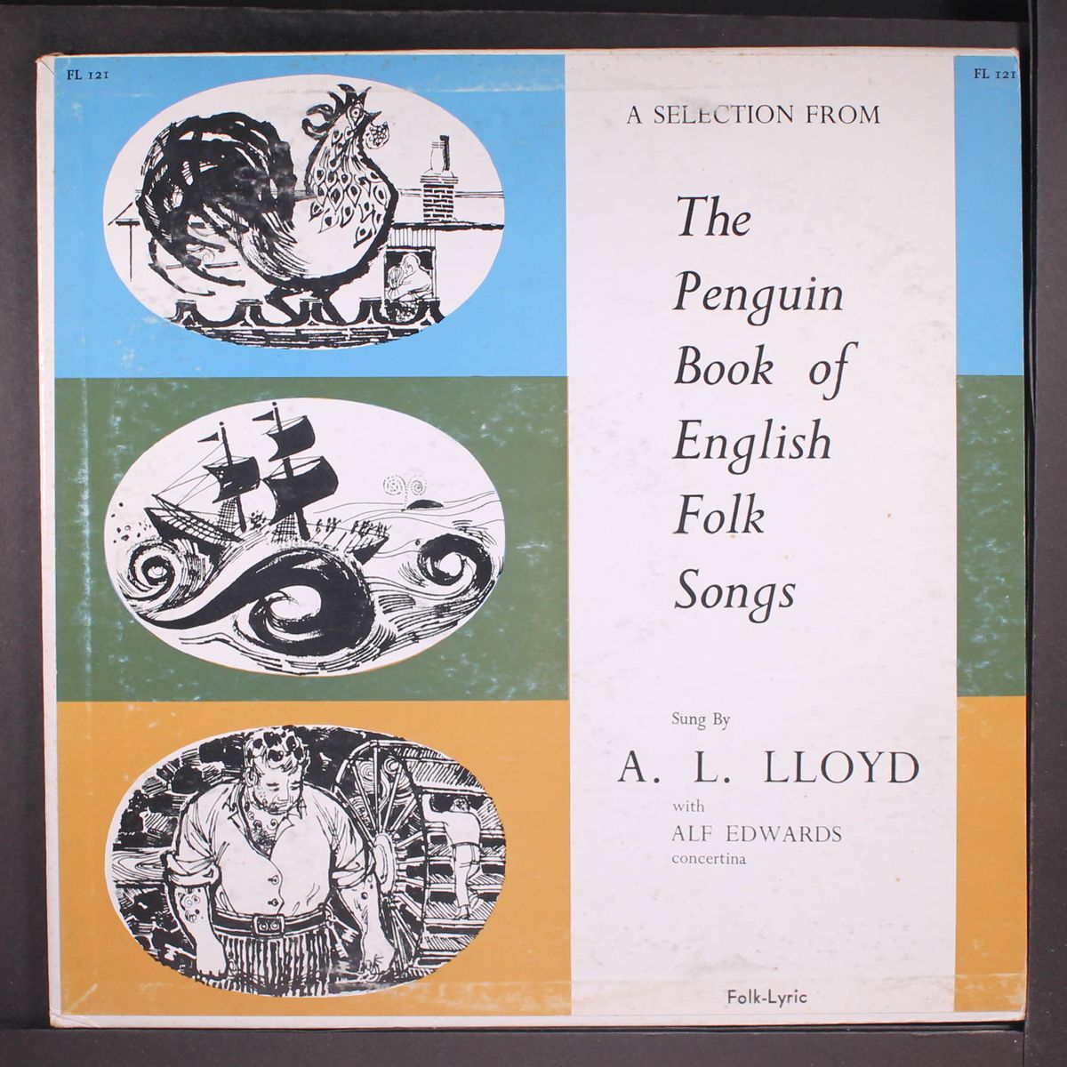 the penguin book of english folk songs by A.L. LLOYD