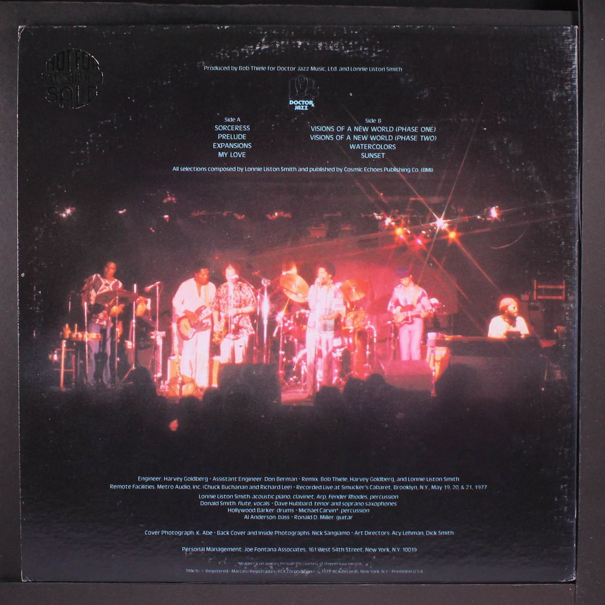 live! by LONNIE LISTON SMITH