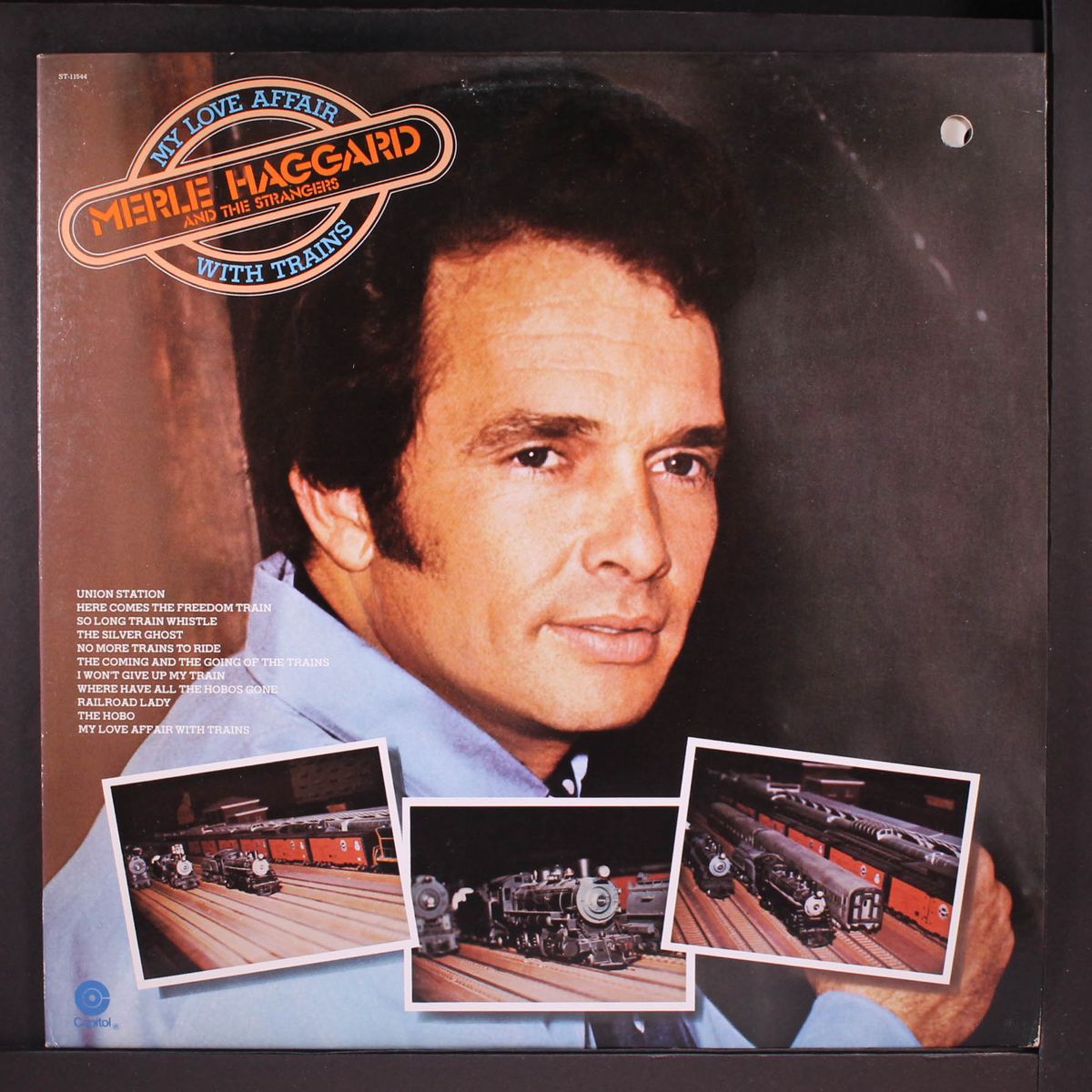 my love affair with trains by MERLE HAGGARD