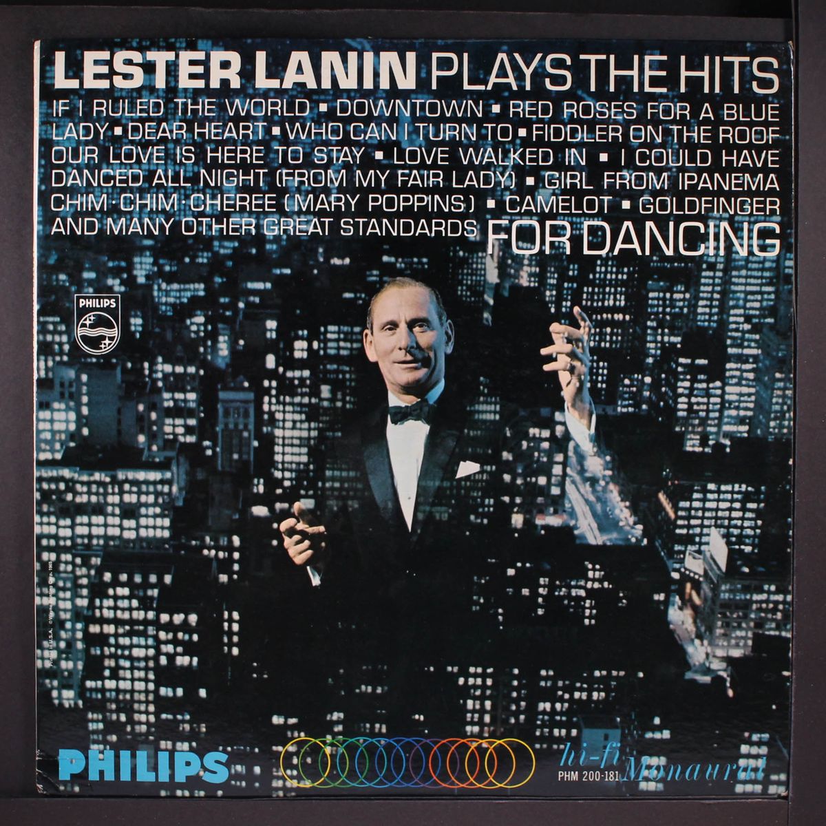 plays the hits for dancing by LESTER LANIN