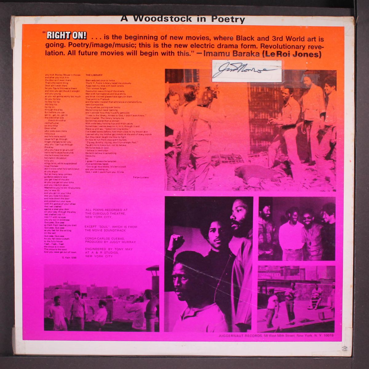 right on by LAST POETS