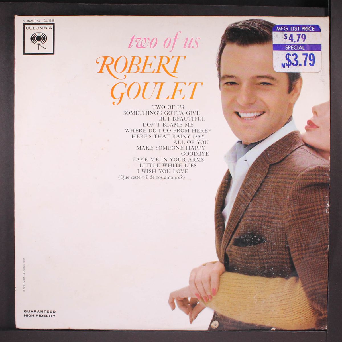 two of us by ROBERT GOULET