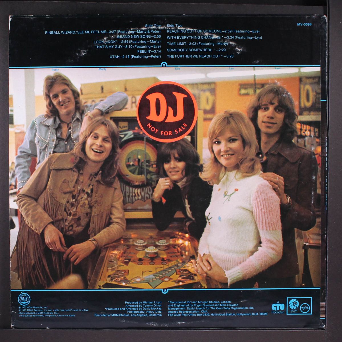 pinball wizards by NEW SEEKERS