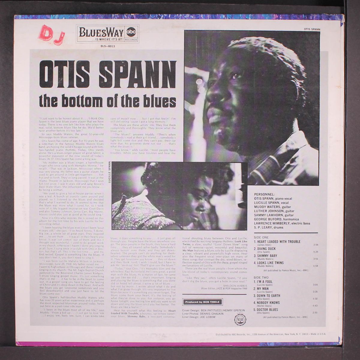 the bottom of the blues by OTIS SPANN