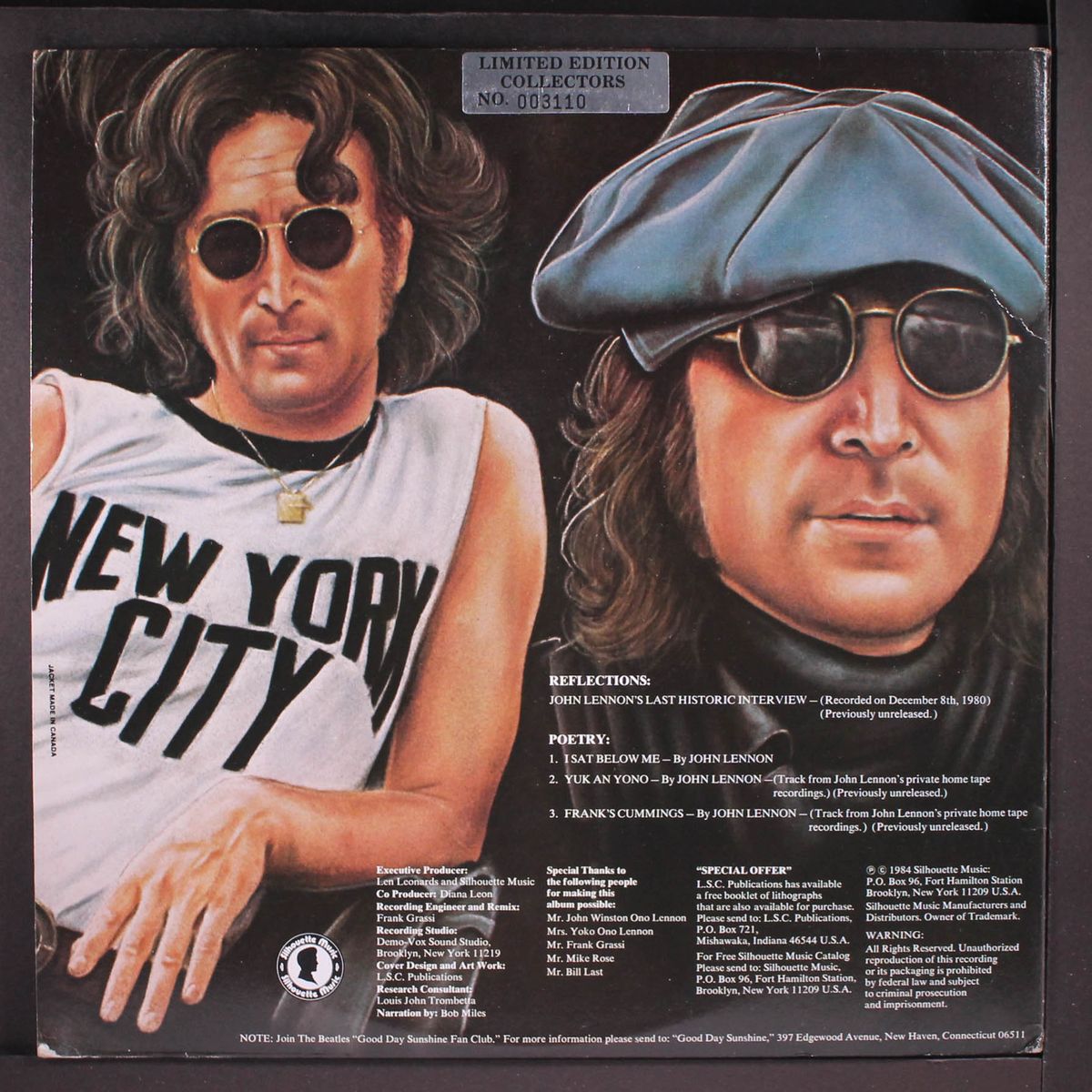 reflections and poetry by JOHN LENNON & YOKO ONO