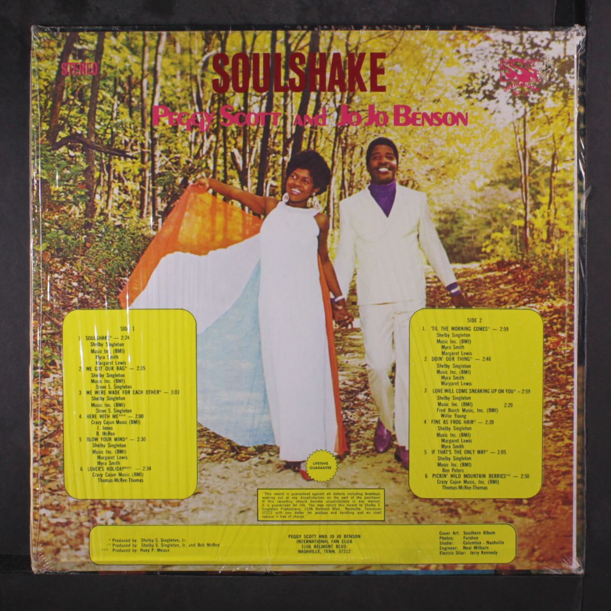 soulshake by PEGGY SCOTT & JO JO BENSON