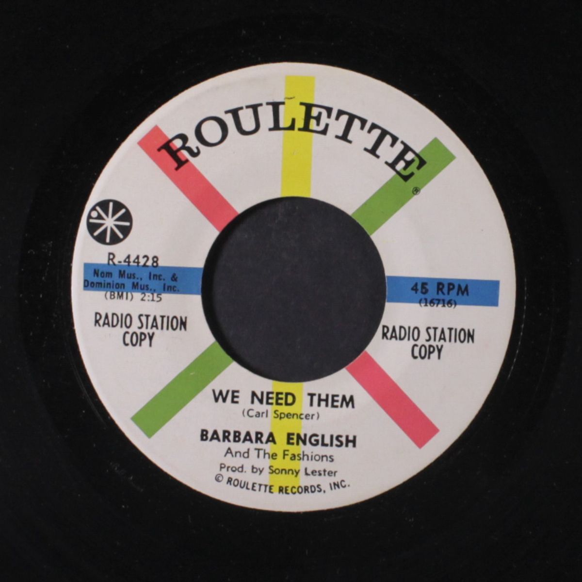we need them / la-ta-tee-ta-ta by BARBARA ENGLISH