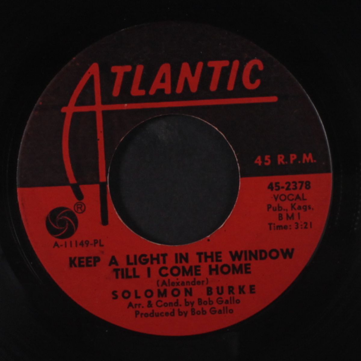 time is a thief / keep a light in the window by SOLOMON BURKE