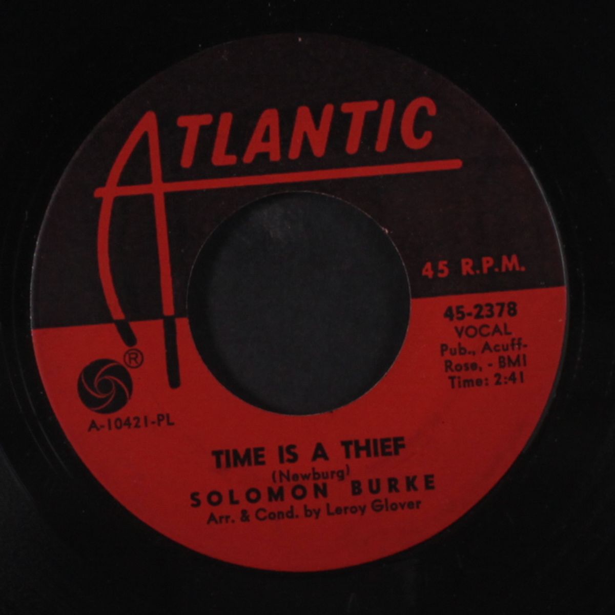 time is a thief / keep a light in the window by SOLOMON BURKE