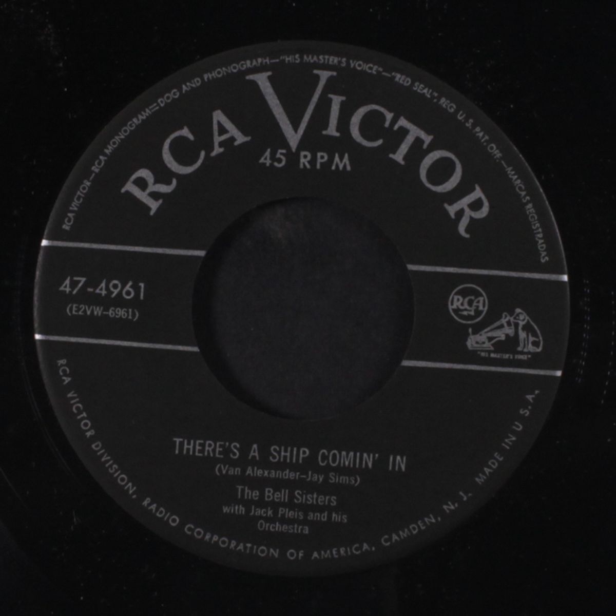 if'n / there's a ship comin' in by BELL SISTERS