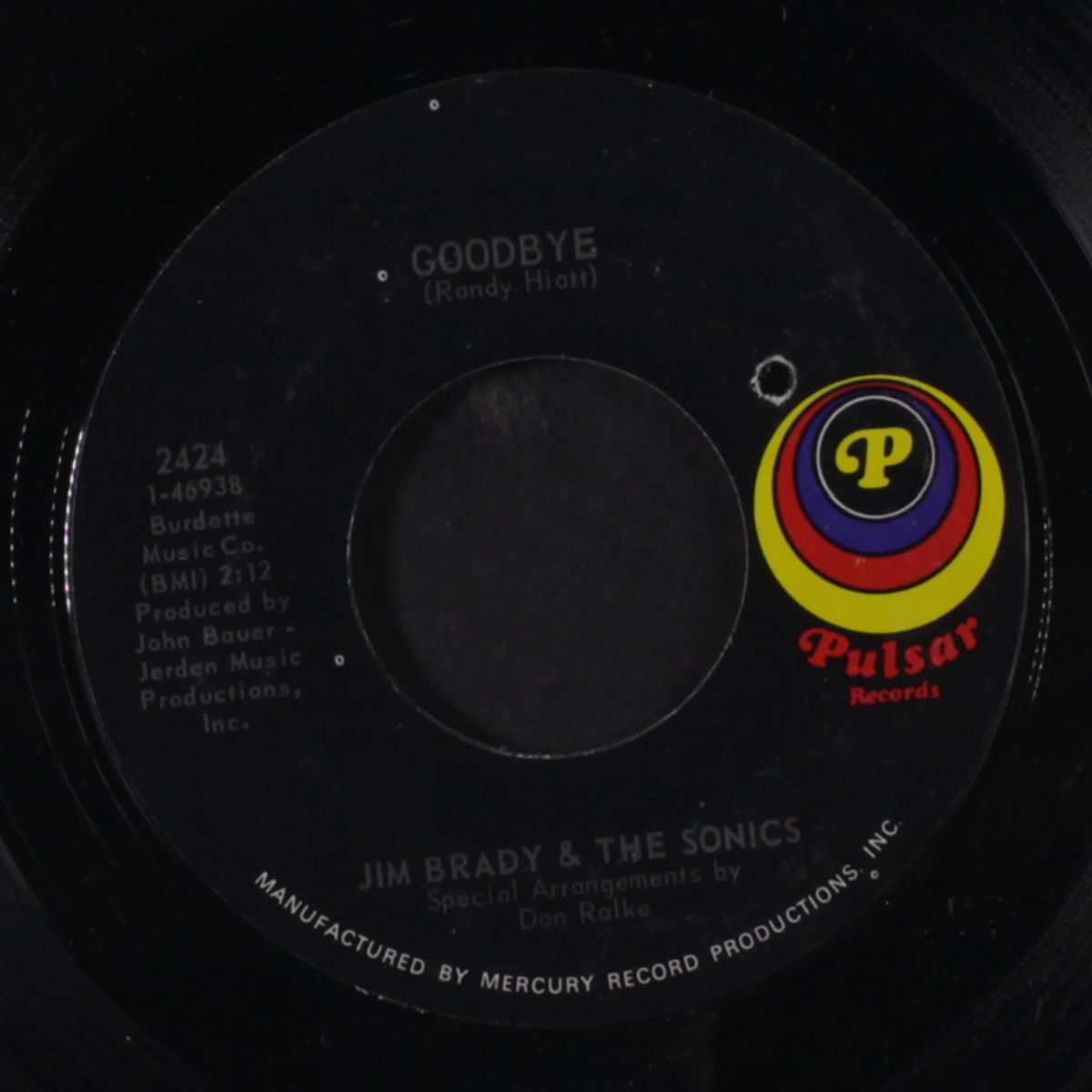 near my soul / goodbye by JIM BRADY & SONICS
