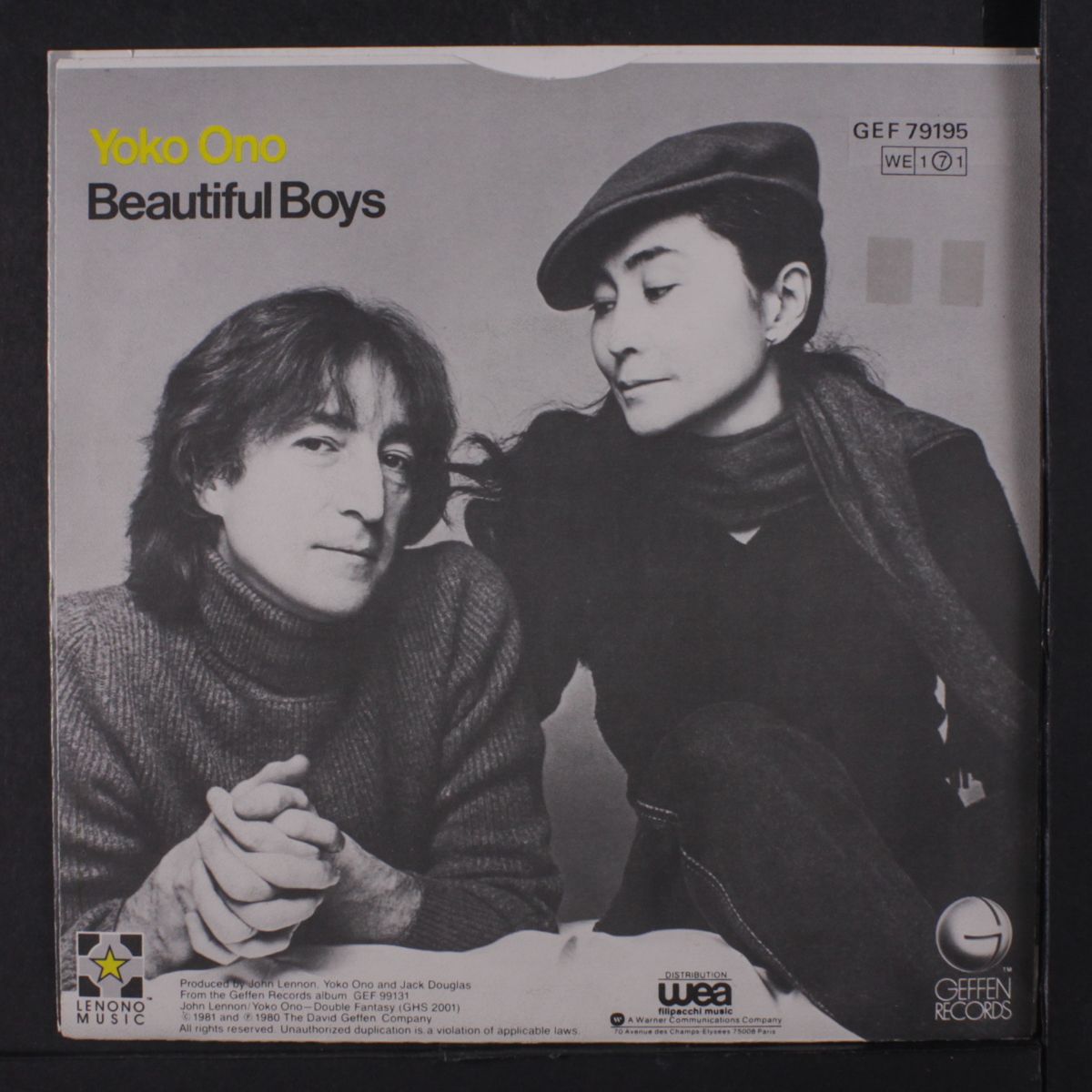 woman / beautiful boys by JOHN LENNON / YOKO ONO