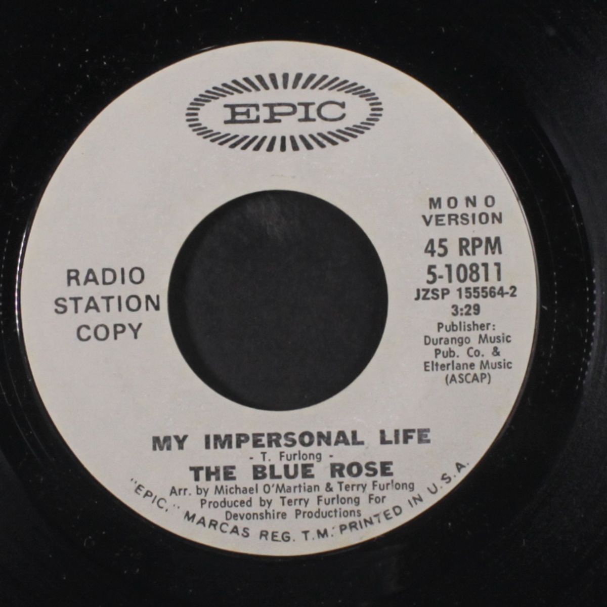 my impersonal life / mono by BLUE ROSE
