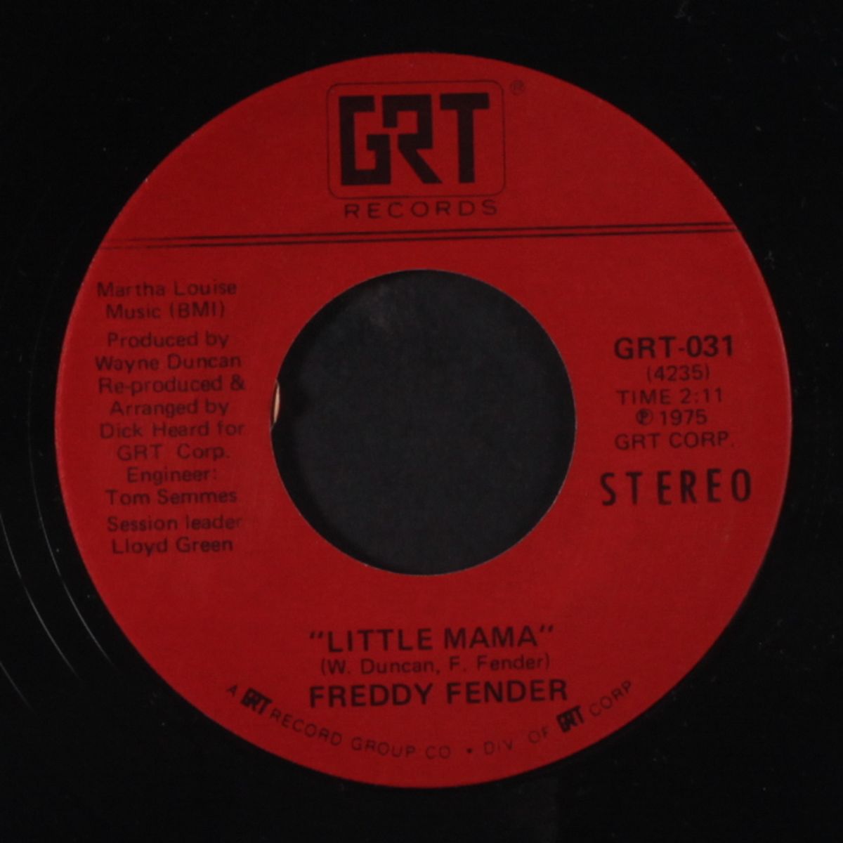 little mama / since i met you baby by FREDDY FENDER