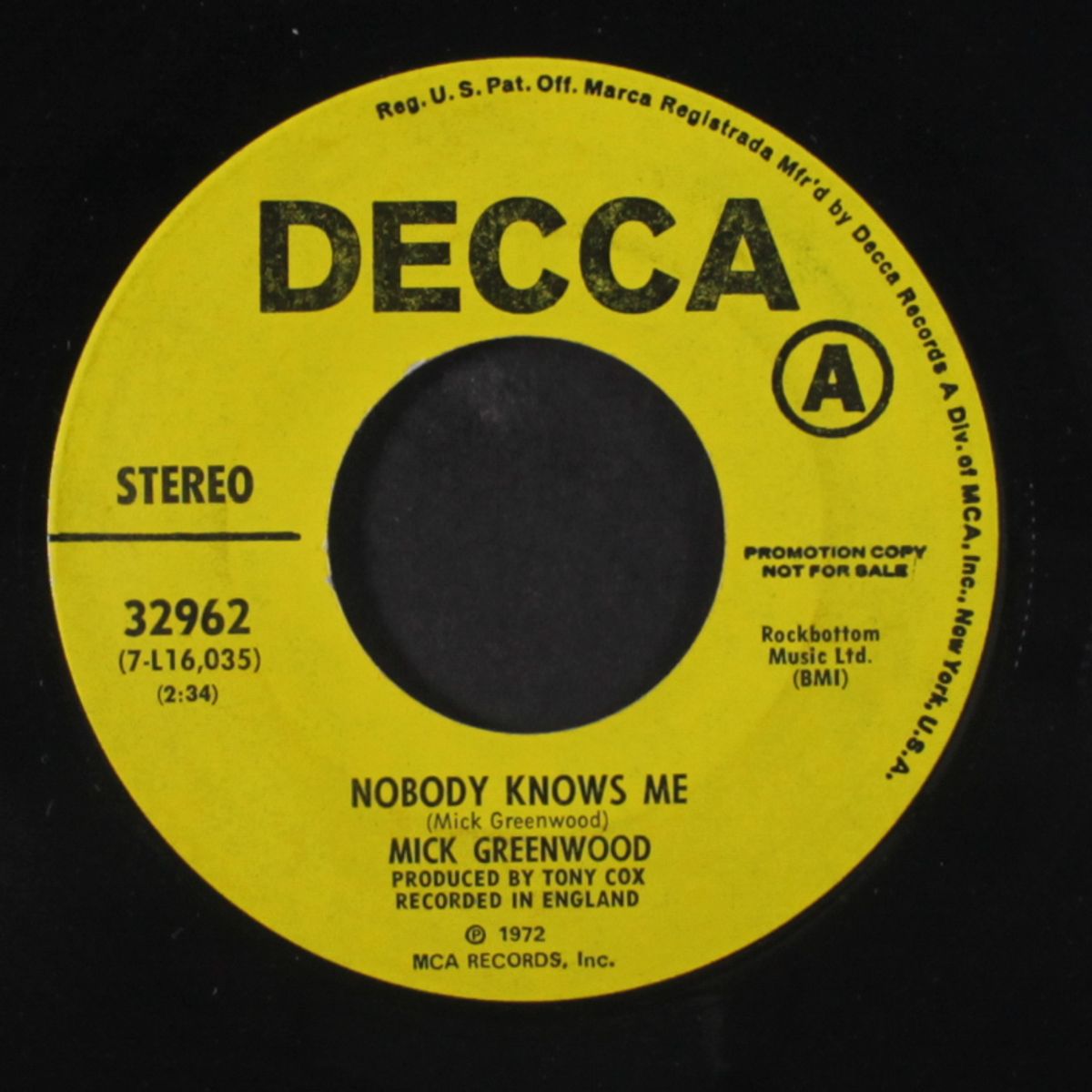 nobody knows me / after the first world war by MICK GREENWOOD