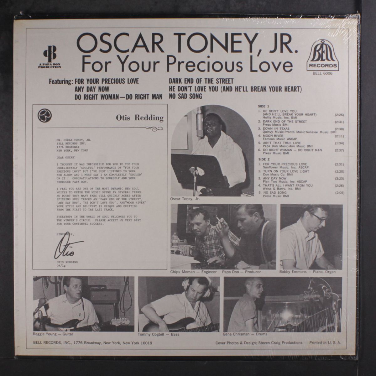 for your precious love by OSCAR TONEY, JR.