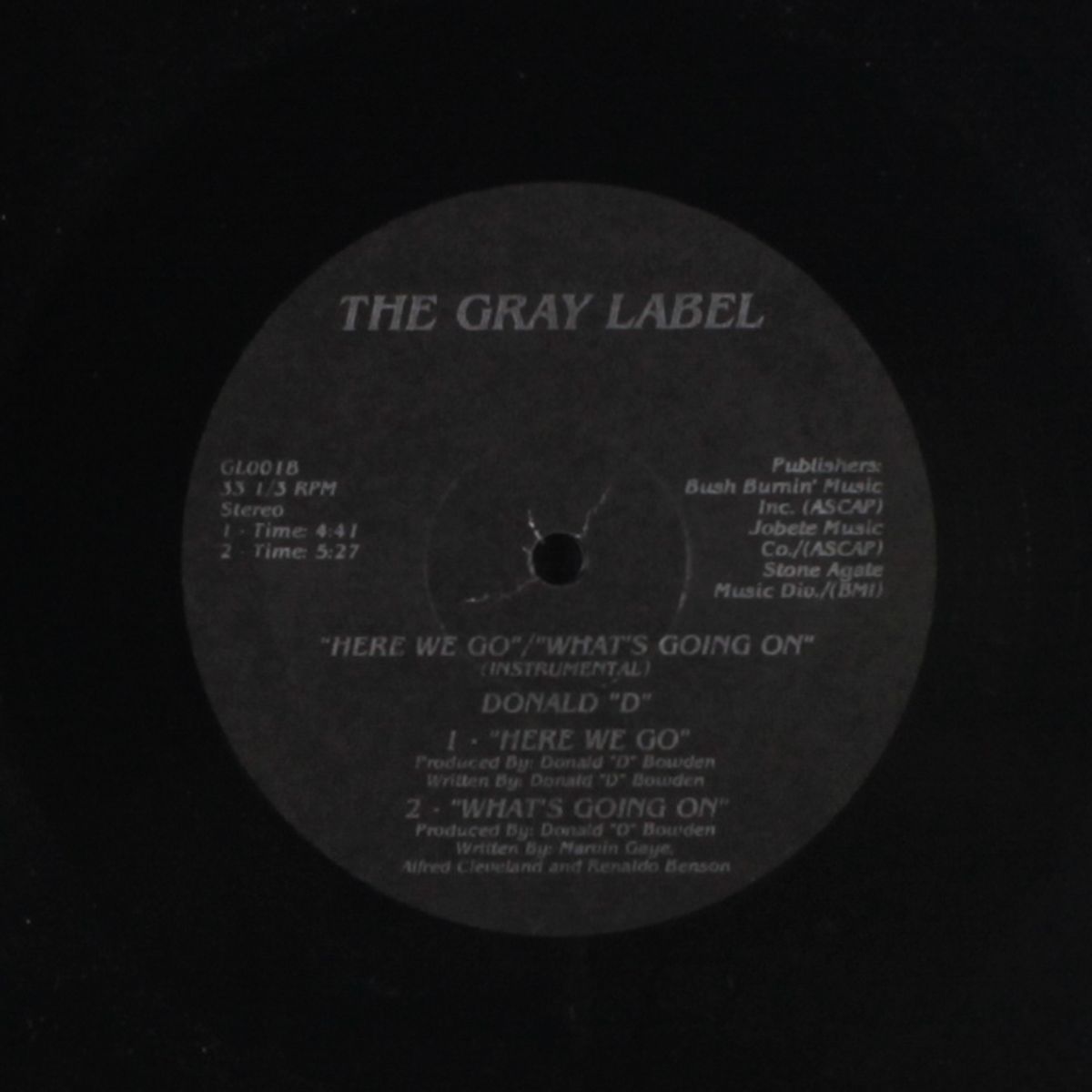 here we go / what's going on by DONALD "D"