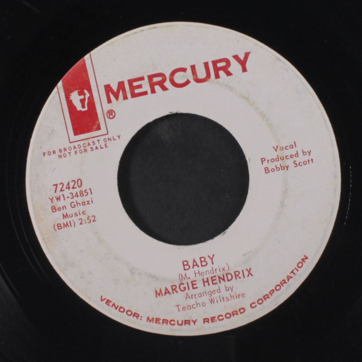 packin' up / baby by MARGIE HENDRIX