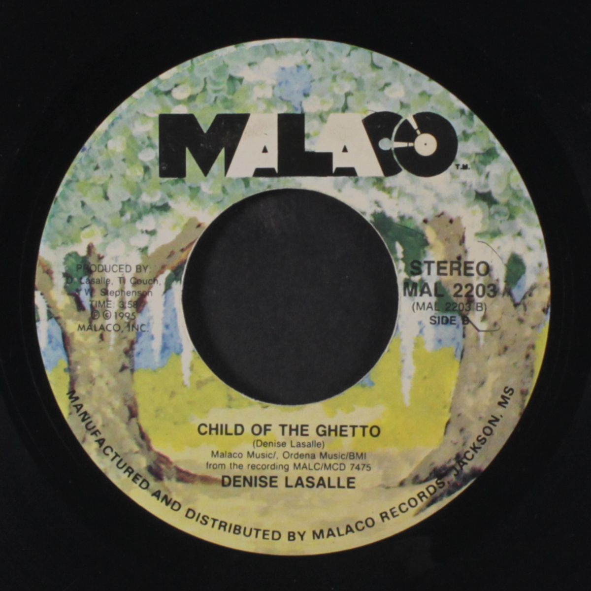 right side of the wrong bed / child of the ghetto by DENISE LASALLE