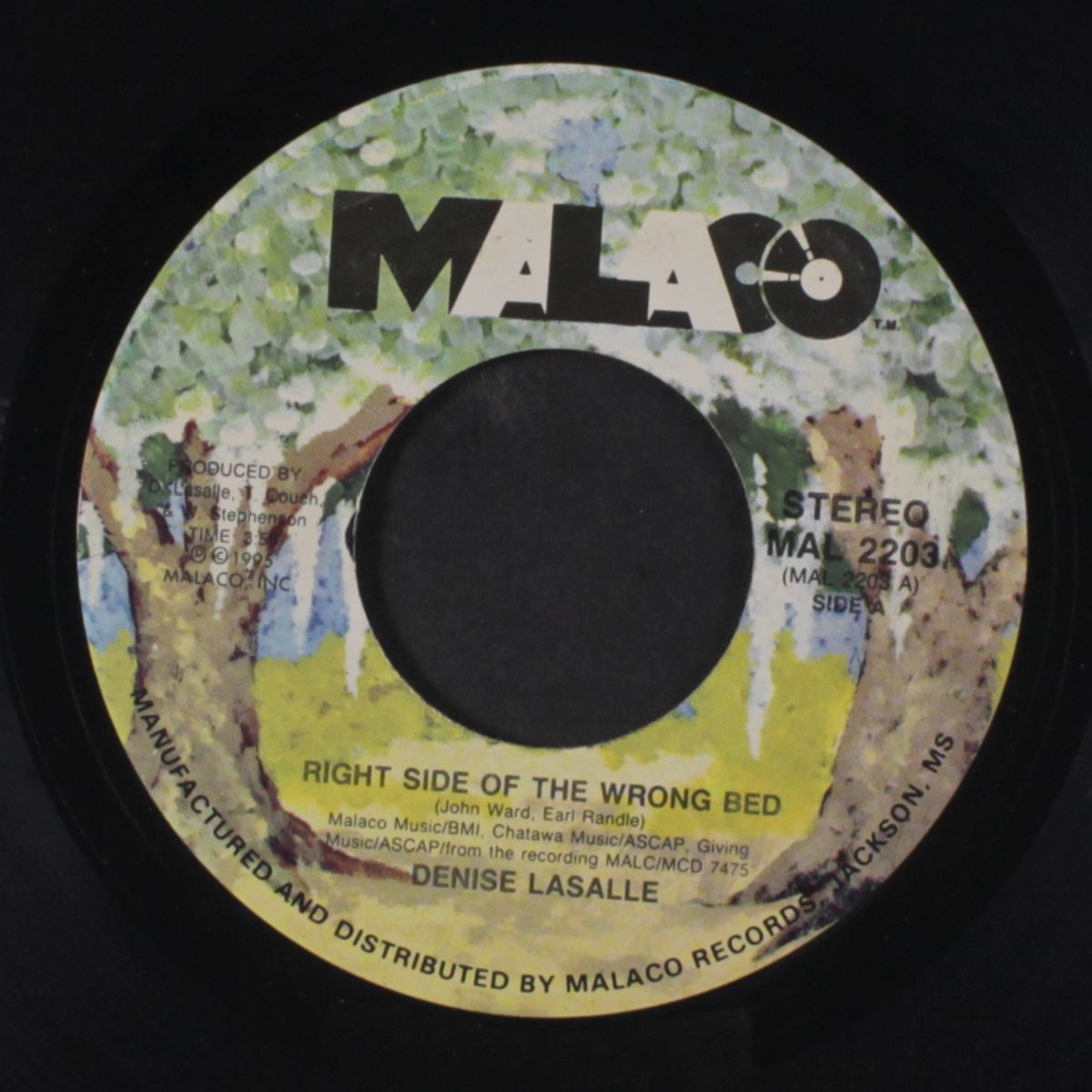 right side of the wrong bed / child of the ghetto by DENISE LASALLE