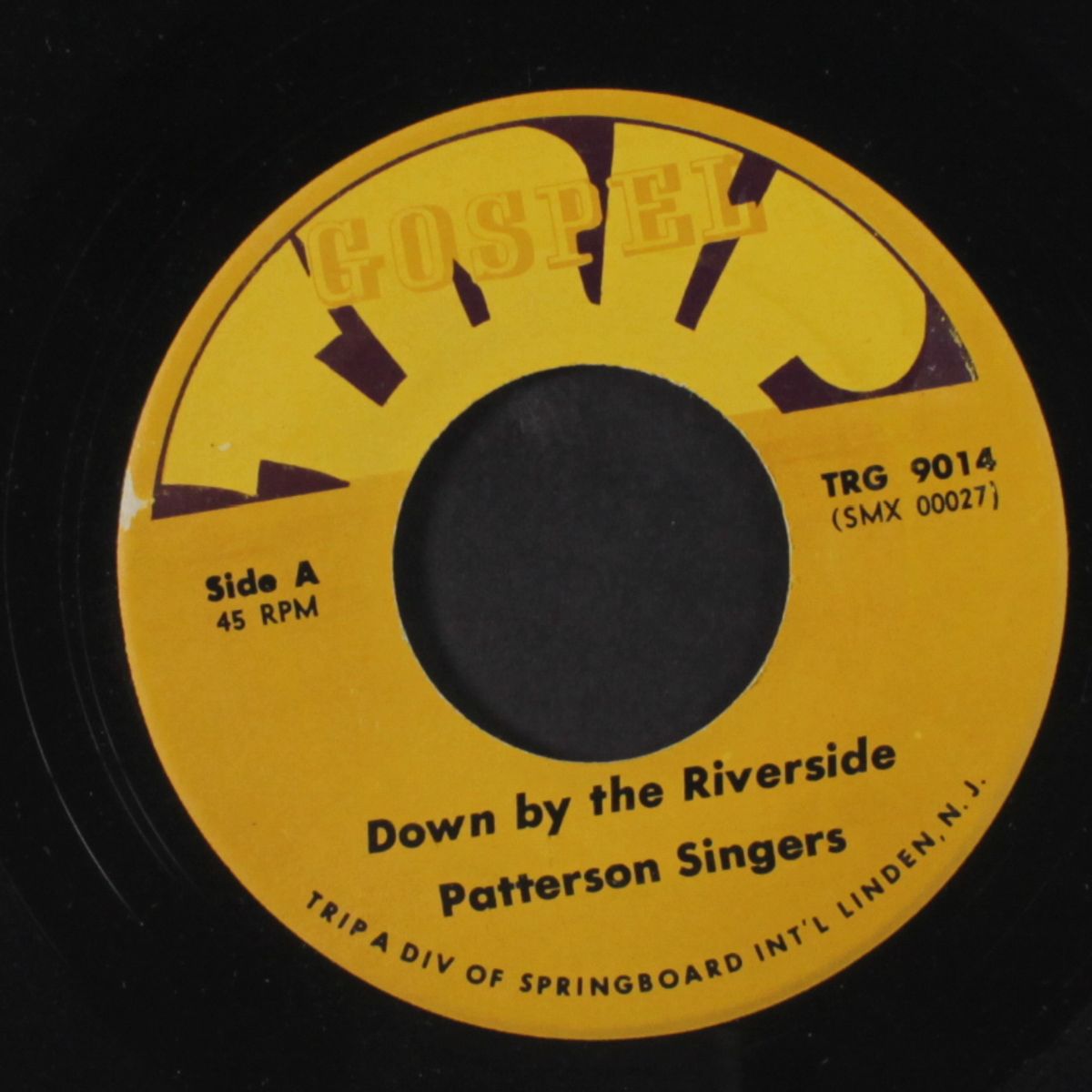 down by the riverside / when the saints go marching in by PATTERSON SINGERS