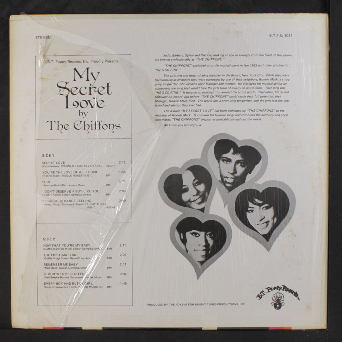 my secret love by CHIFFONS