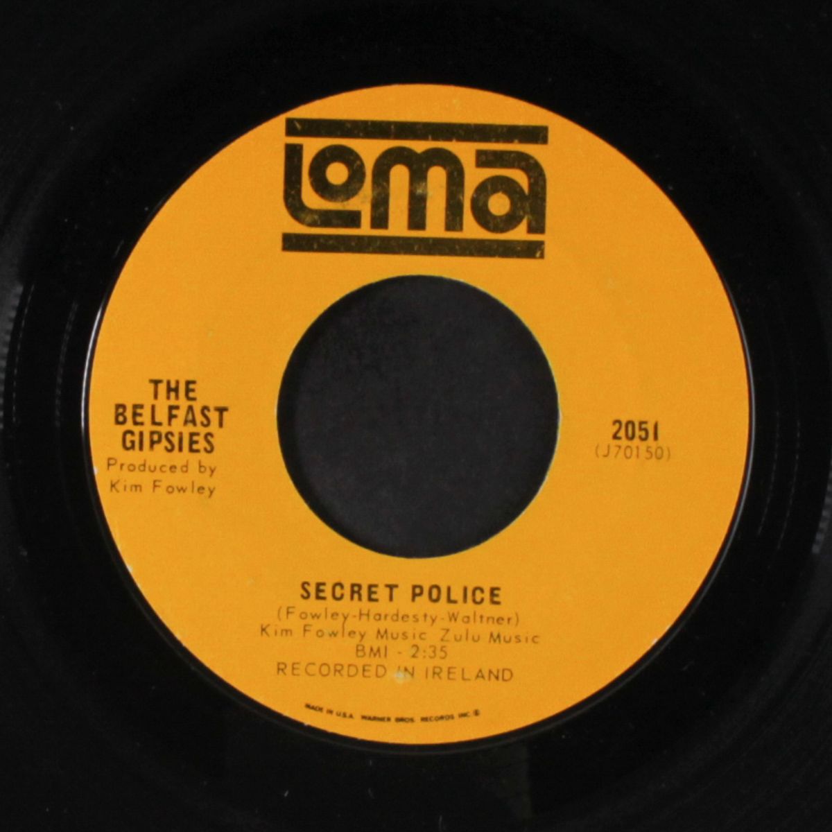 gloria's dream (round and round / secret police) by BELFAST GIPSIES