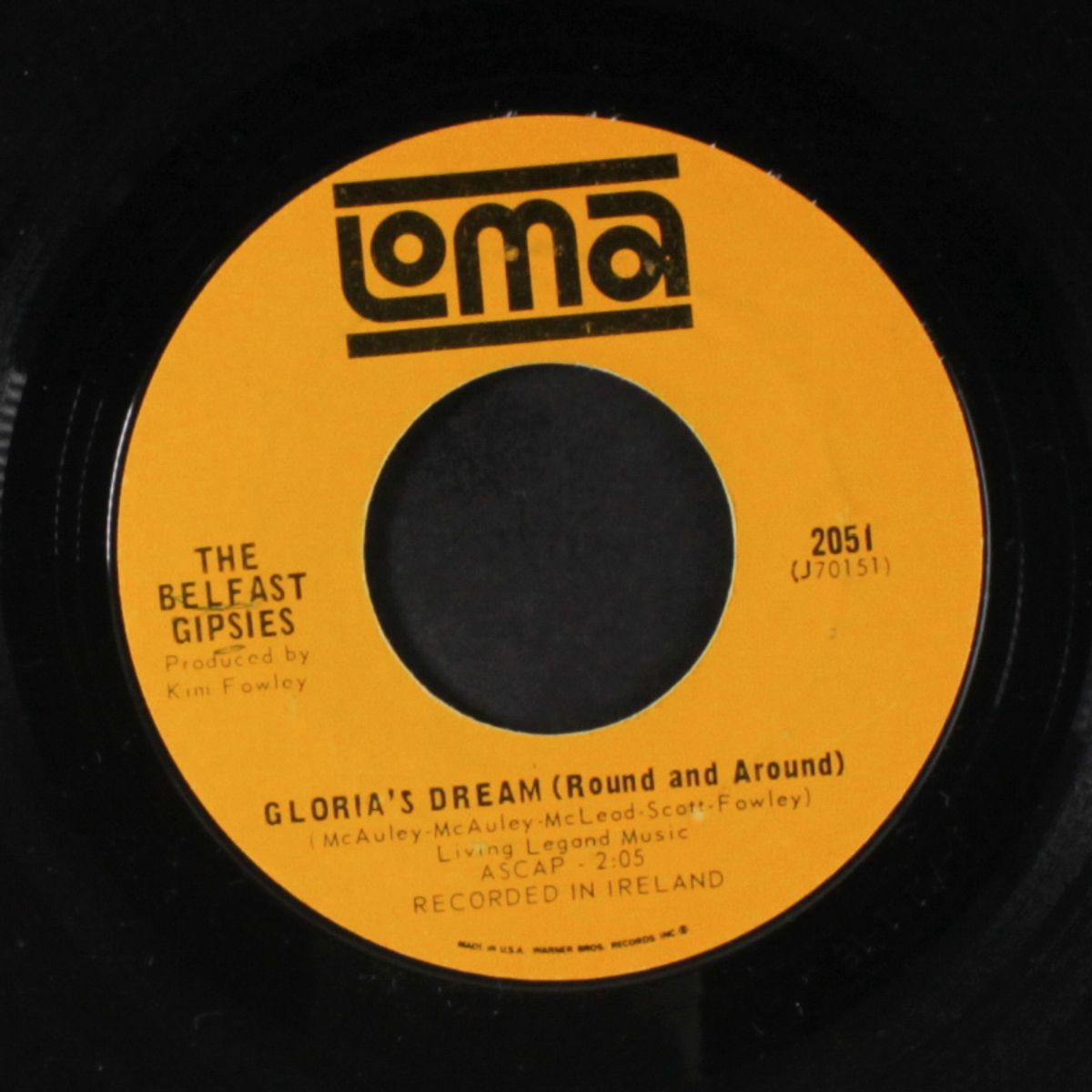 gloria's dream (round and round / secret police) by BELFAST GIPSIES