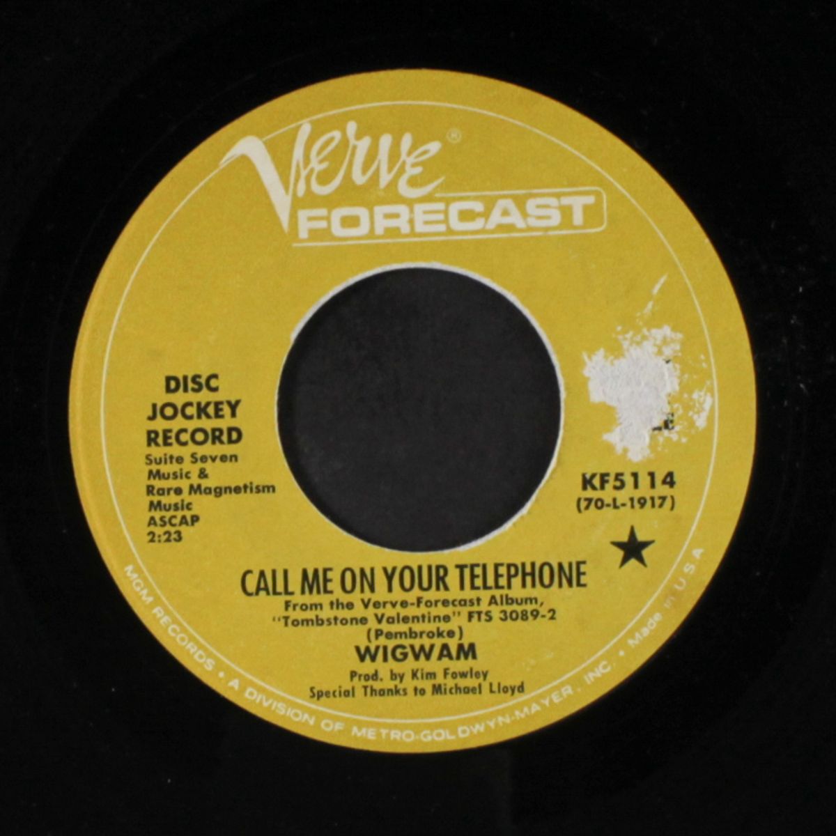 wishful thinker / call me on your telephone by WIGWAM