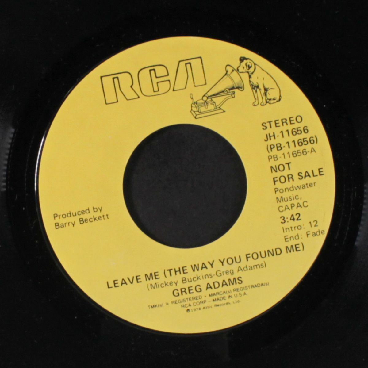 leave me / mono by GREG ADAMS