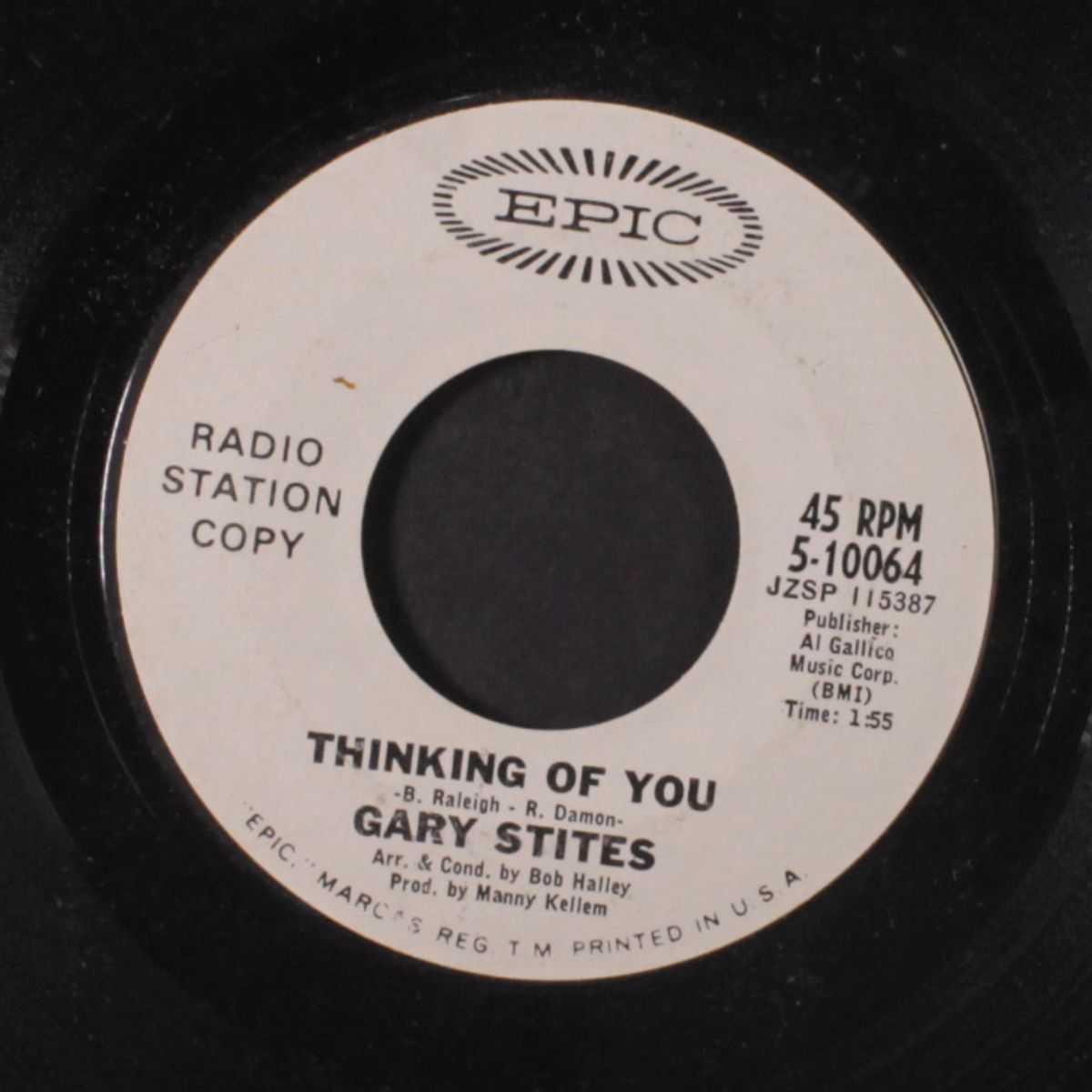 hurting / thinking of you by GARY STITES