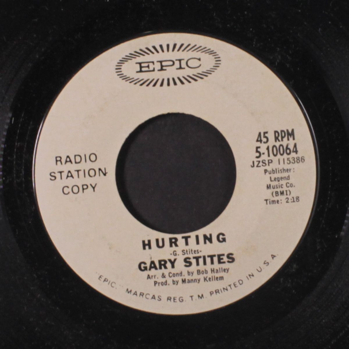 hurting / thinking of you by GARY STITES