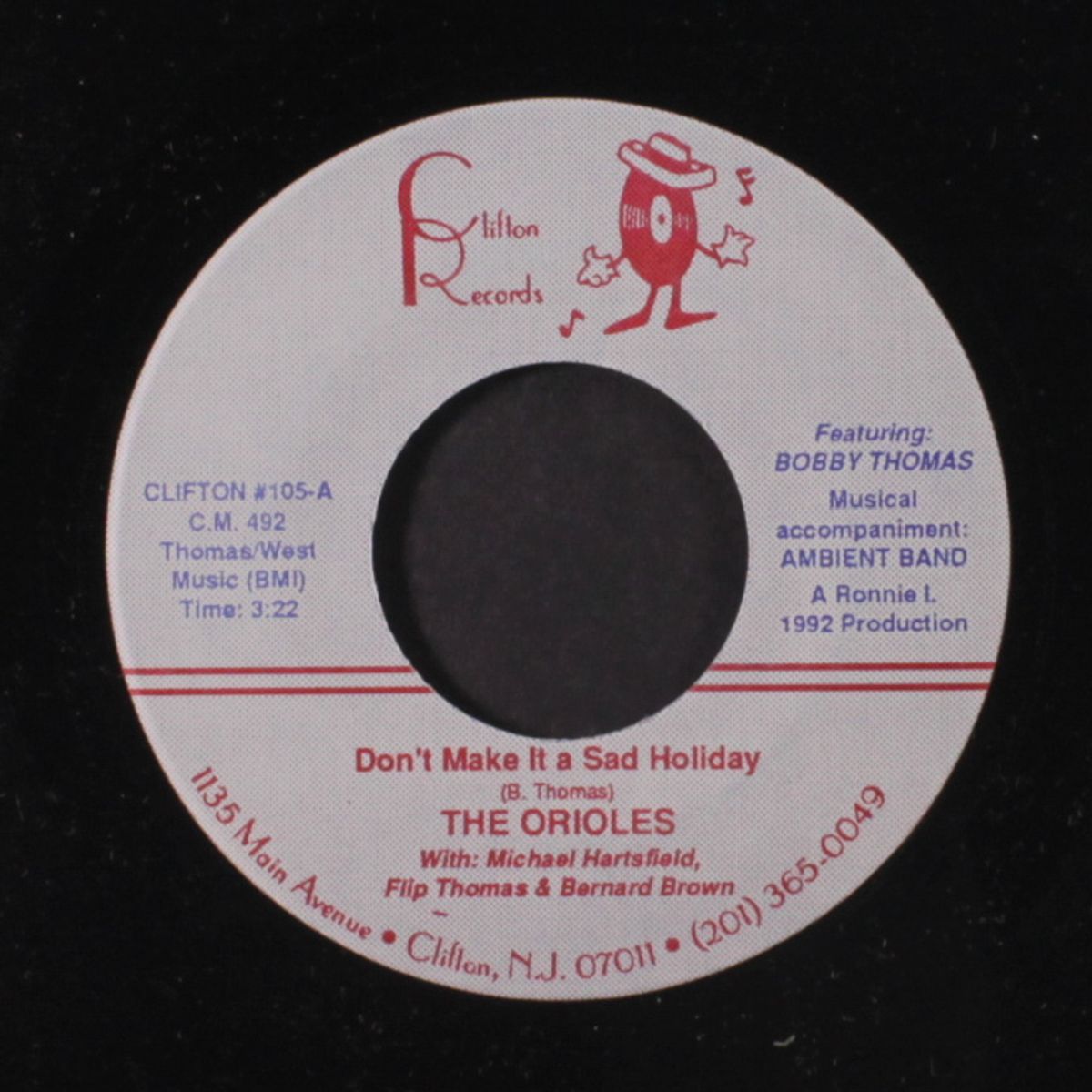 don't make it a sad holiday / danny boy by ORIOLES