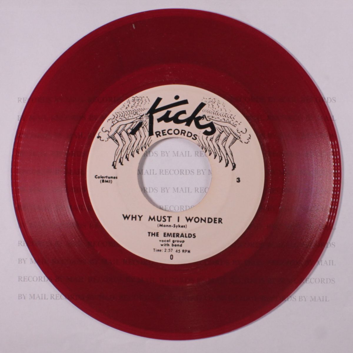 why must i wonder / sally lou by EMERALDS