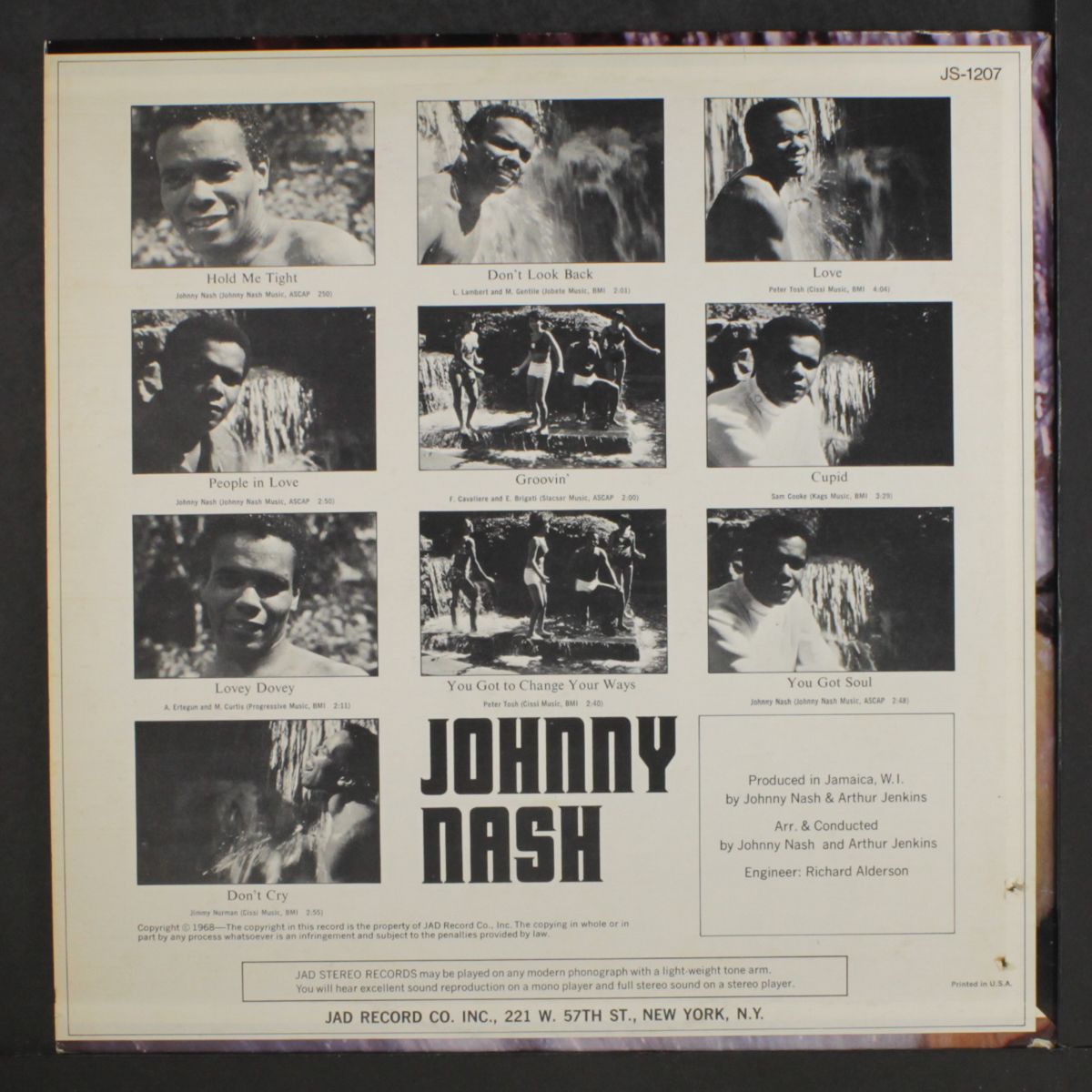hold me tight by JOHNNY NASH