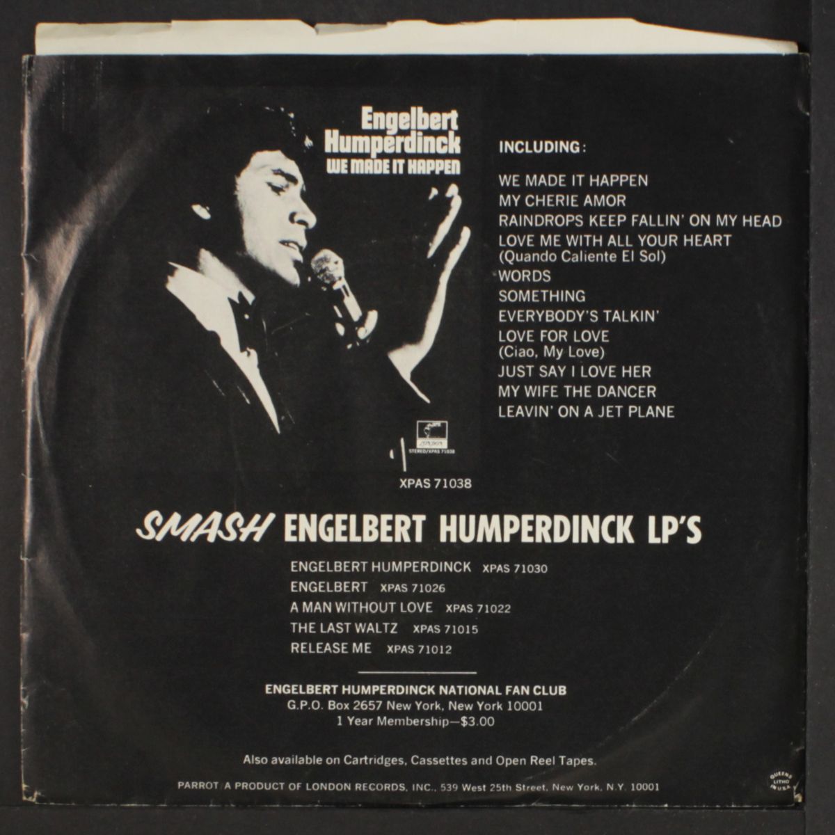 sweetheart by ENGELBERT HUMPERDINCK