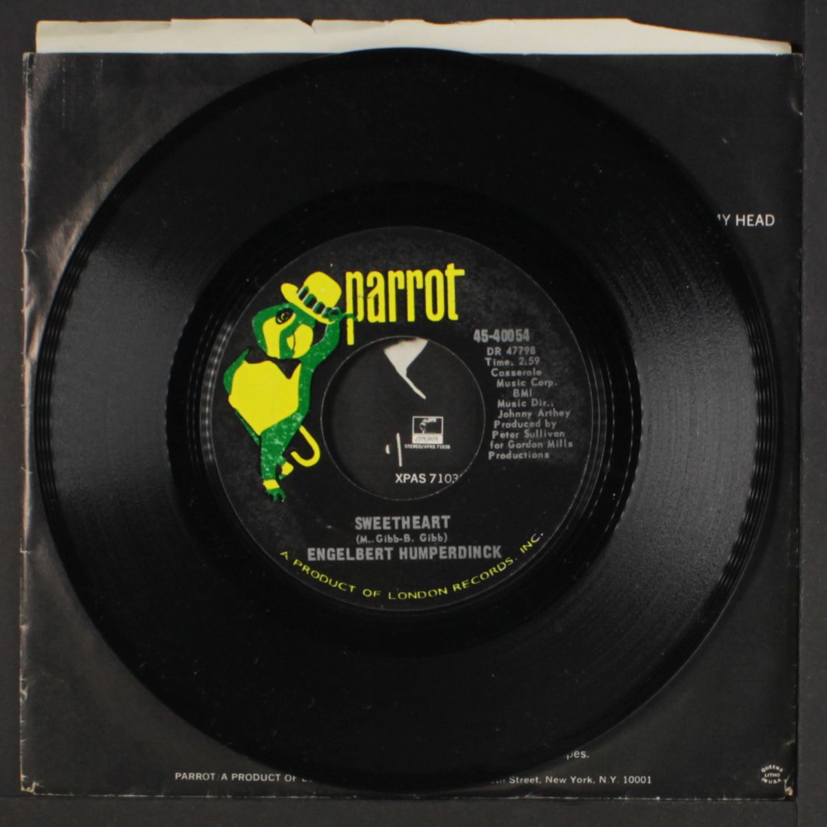 sweetheart by ENGELBERT HUMPERDINCK